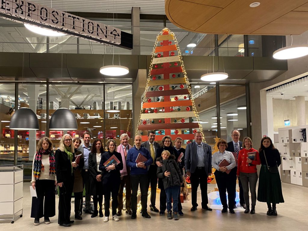 Guided visit of the National Library of Luxembourg (BnL)